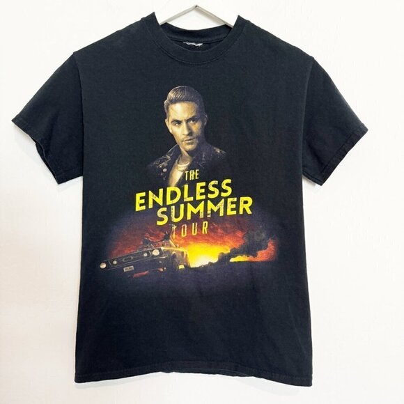 G-Eazy Endless Summer Tour Concert T-Shirt Short Sleeve Graphic Tee Top Small - Picture 1 of 5